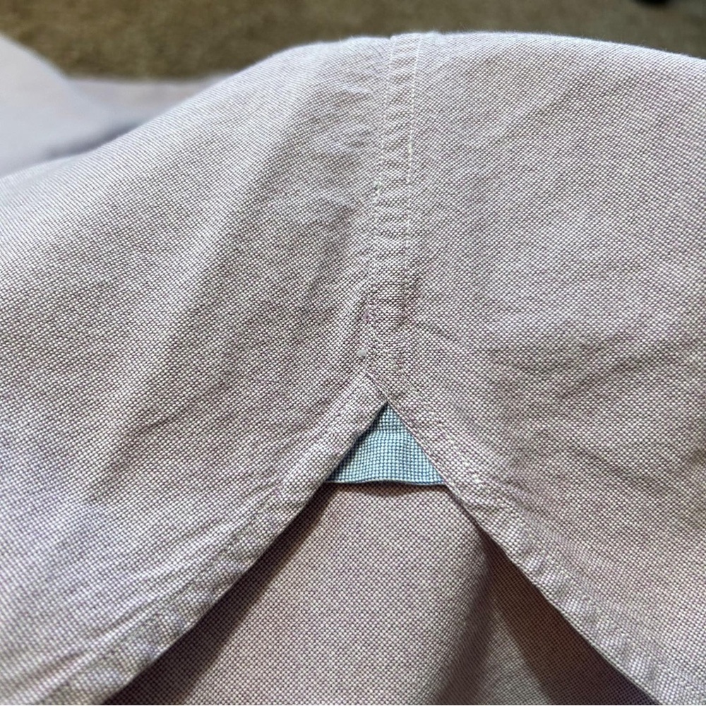 American Living Purple Casual Button Down Shirt - Picture 10 of 12